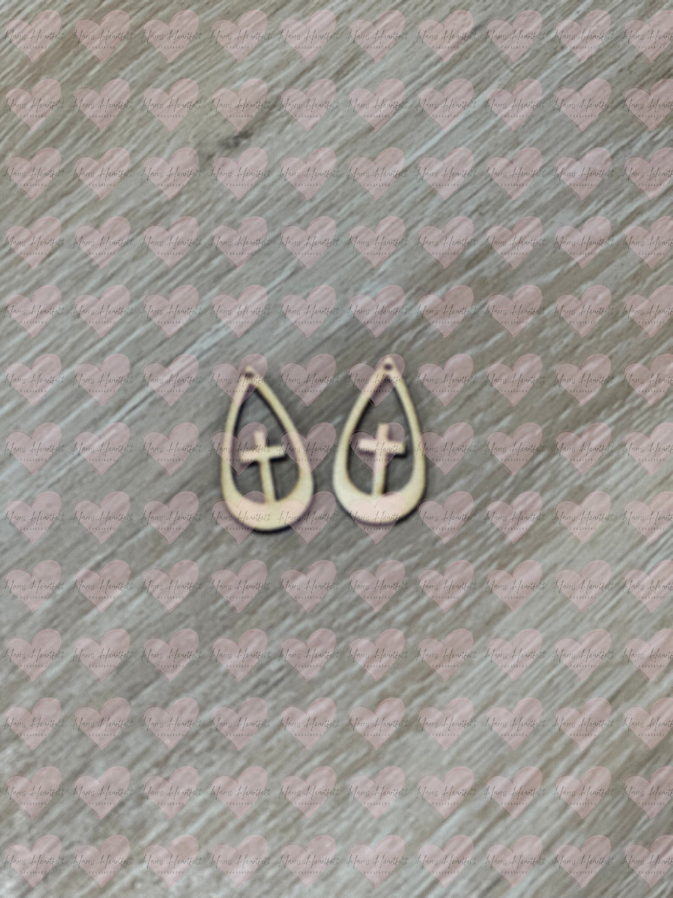 Unfinished Wooden Earring Blanks – DIY Craft Supply