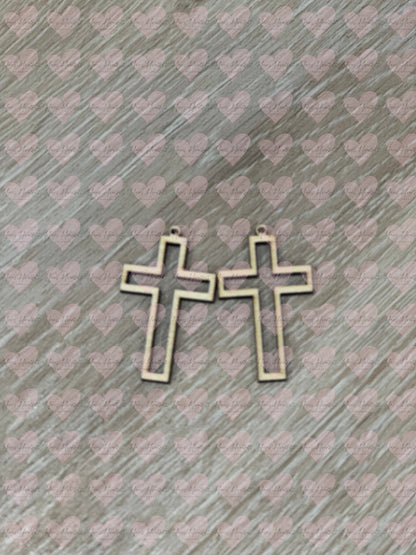 Unfinished Wooden Earring Blanks – DIY Craft Supply