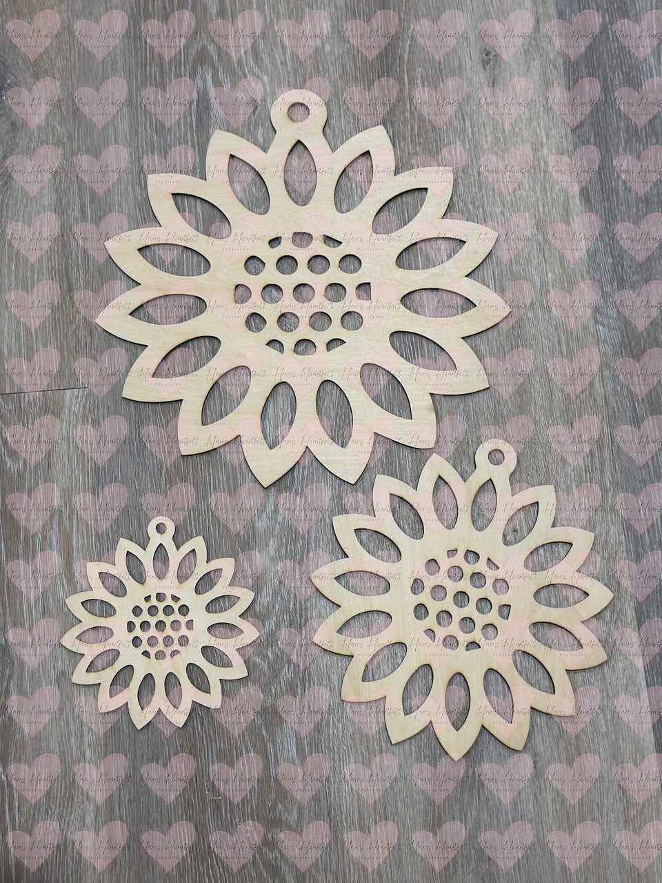 Blank Shaped Wooden Suncatchers – Create Your Own Design!