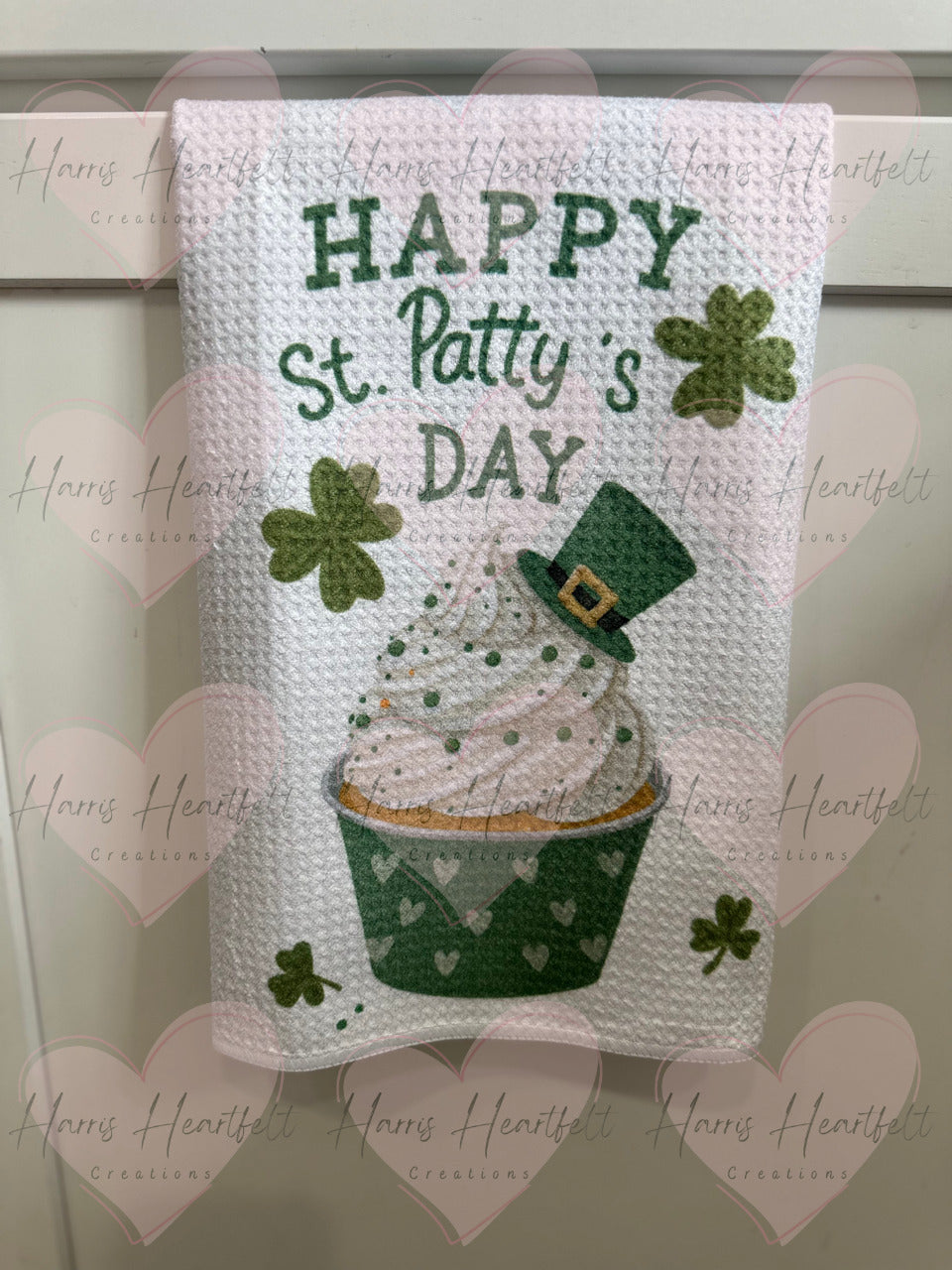 Waffle Weave Kitchen Towels with Adorable Designs