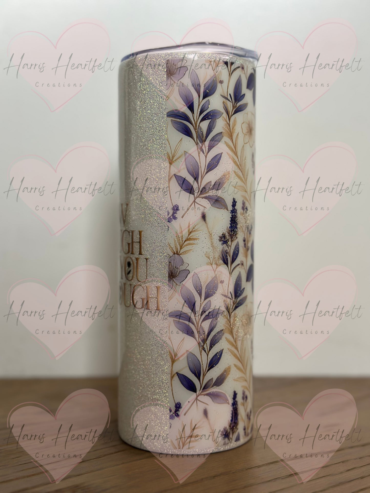 20oz Grow Through Glitter Stainless Steel Tumbler