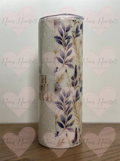 20oz Grow Through Glitter Stainless Steel Tumbler