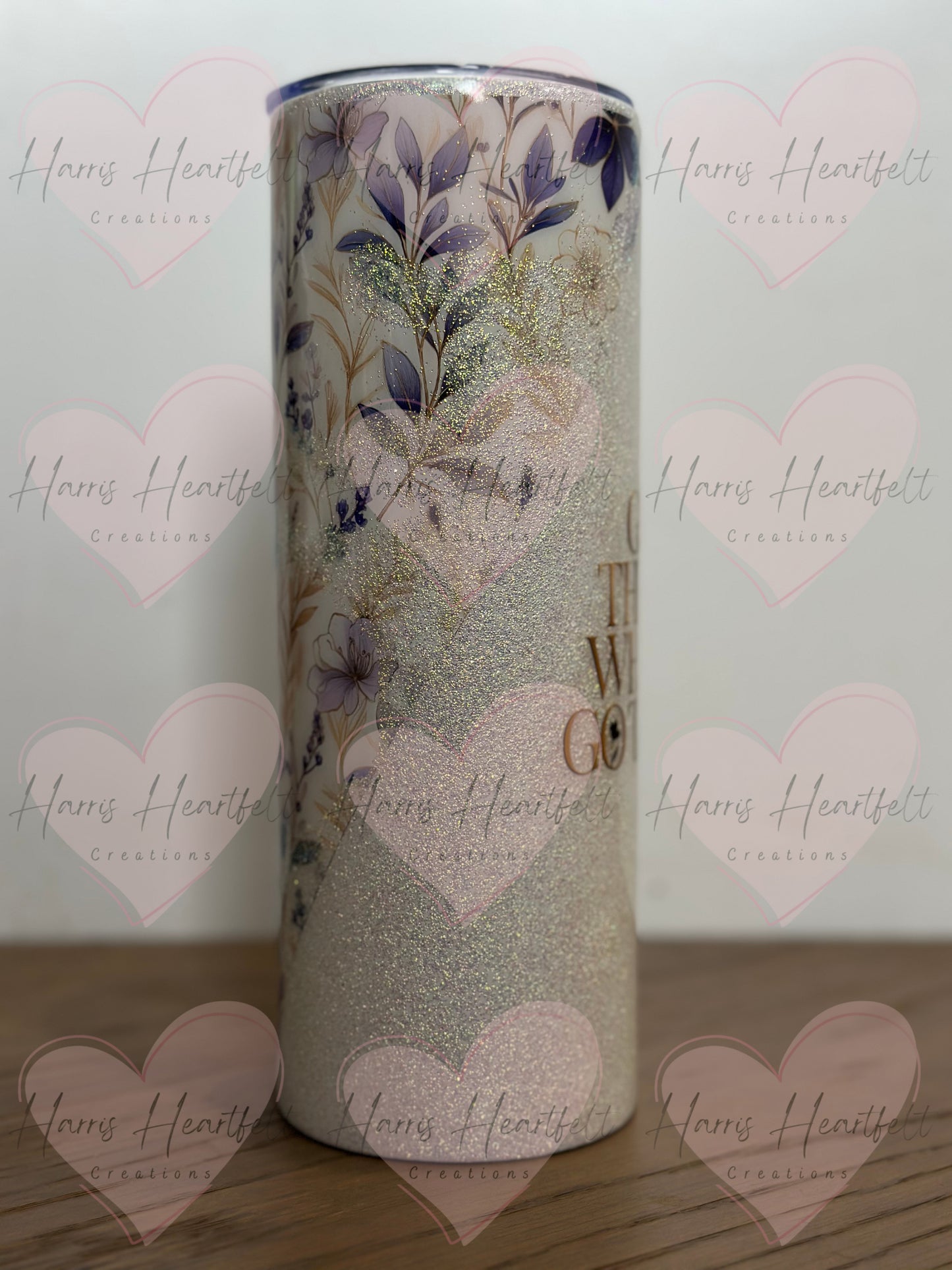 20oz Grow Through Glitter Stainless Steel Tumbler