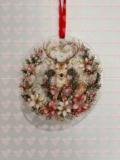 3" Acrylic Christmas Ornament – Many Adorable Designs to Choose From