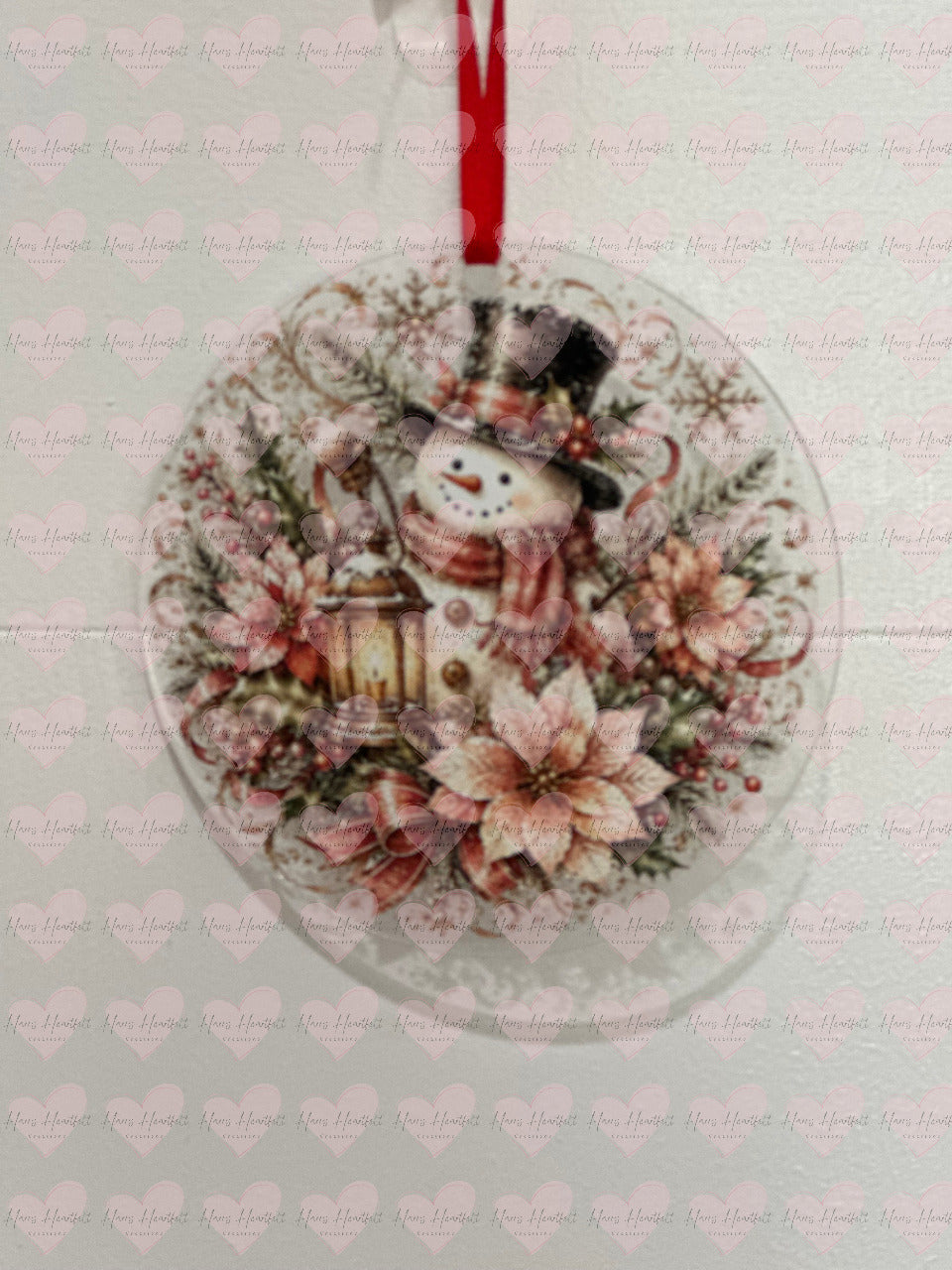 3" Acrylic Christmas Ornament – Many Adorable Designs to Choose From