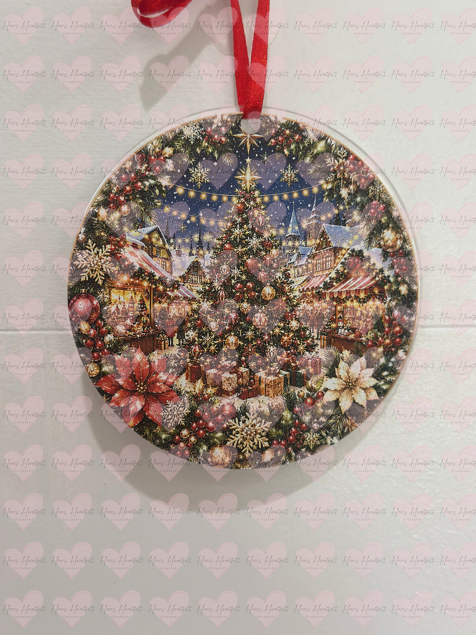 3" Acrylic Christmas Ornament – Many Adorable Designs to Choose From