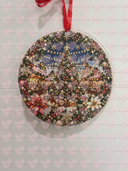3" Acrylic Christmas Ornament – Many Adorable Designs to Choose From