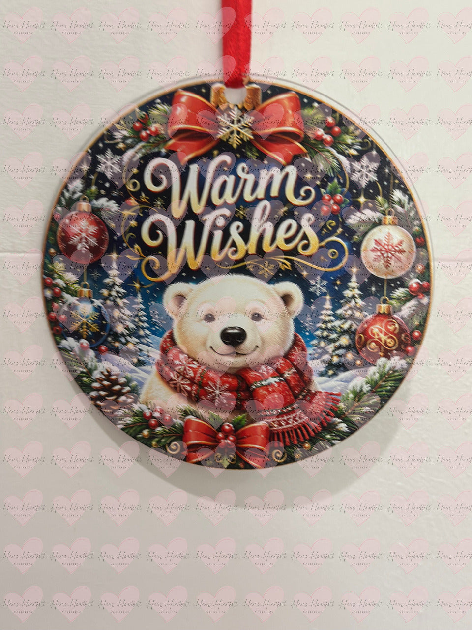 3" Acrylic Christmas Ornament – Many Adorable Designs to Choose From