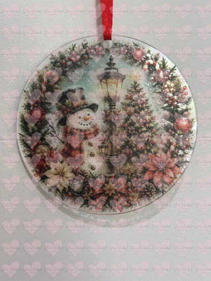 3" Acrylic Christmas Ornament – Many Adorable Designs to Choose From
