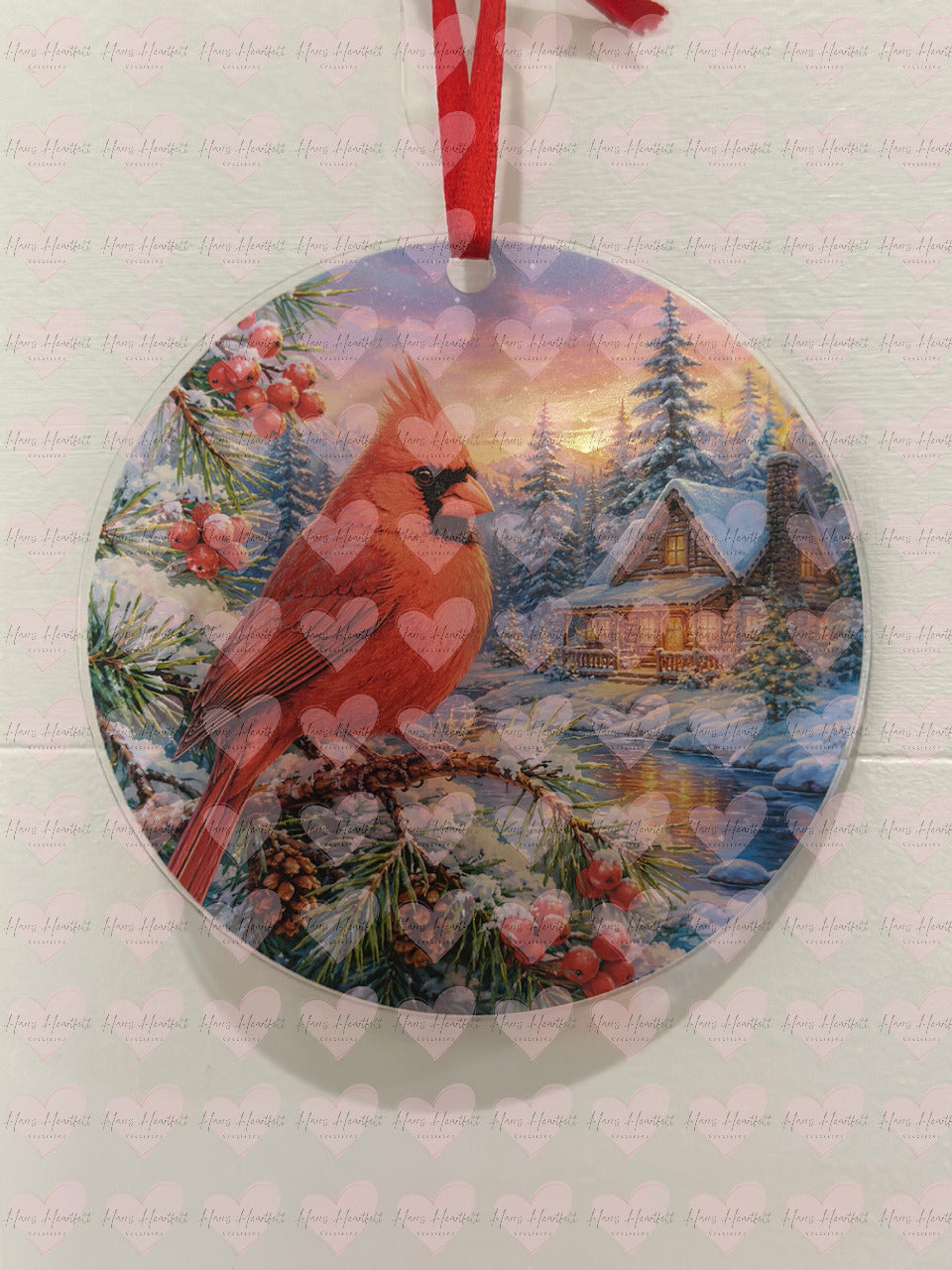 3" Acrylic Christmas Ornament – Many Adorable Designs to Choose From