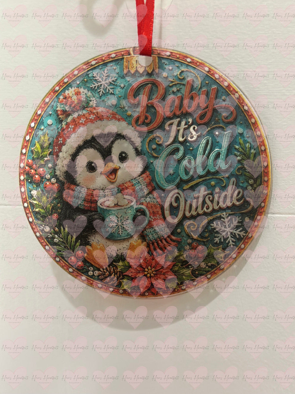3" Acrylic Christmas Ornament – Many Adorable Designs to Choose From