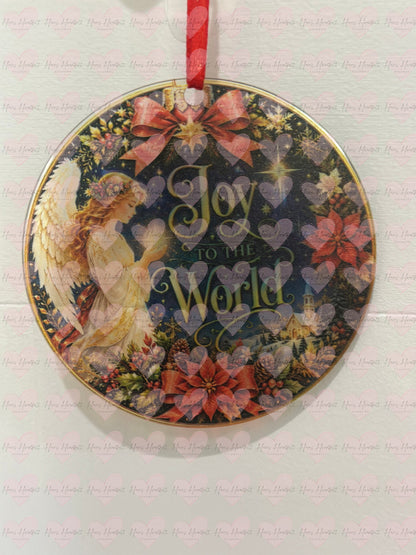 3" Acrylic Christmas Ornament – Many Adorable Designs to Choose From