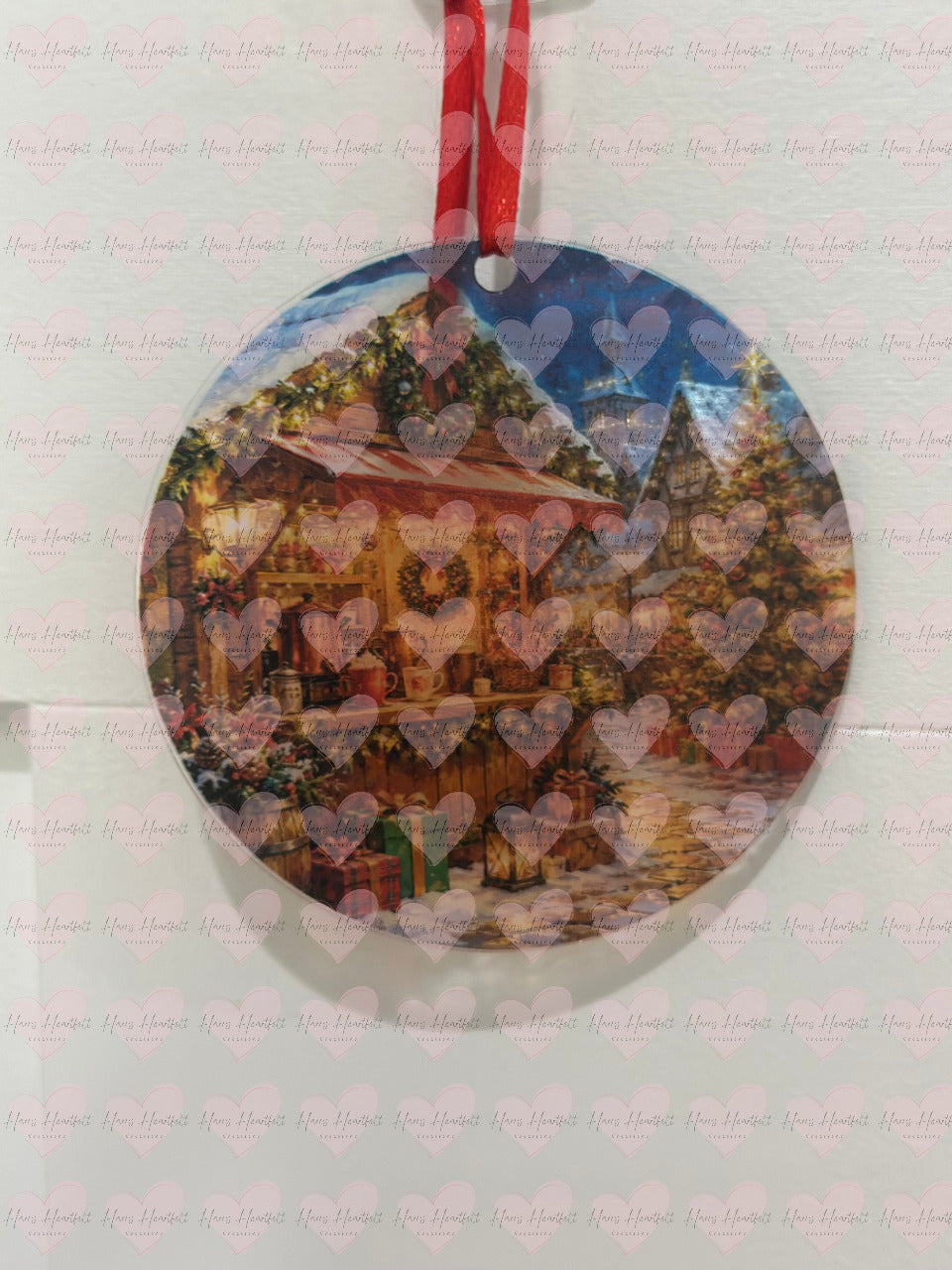 3" Acrylic Christmas Ornament – Many Adorable Designs to Choose From