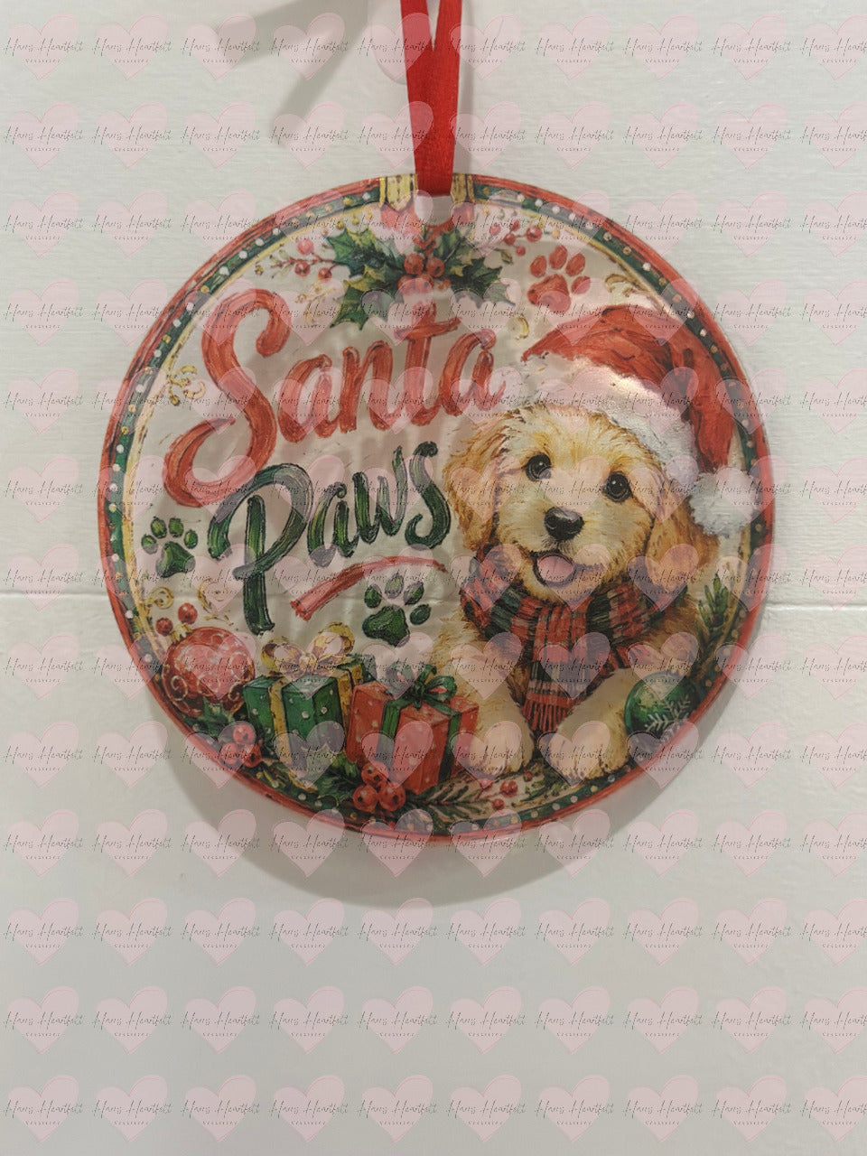 3" Acrylic Christmas Ornament – Many Adorable Designs to Choose From