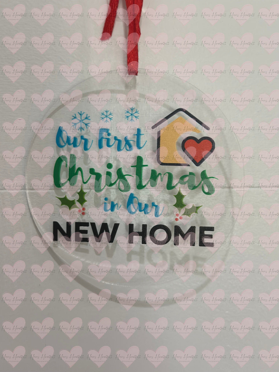 3" Christmas Ornament – 1st Christmas Baby and New Home designs