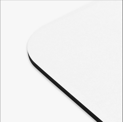 white mouse pad