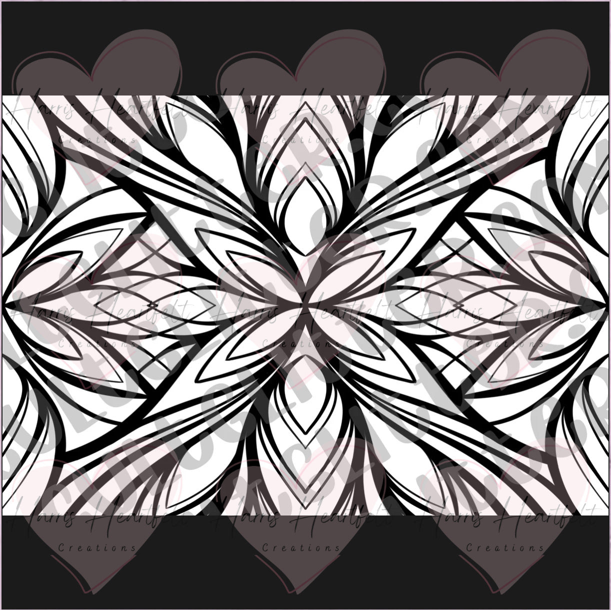Pre-cut templates for Creating Tumblers