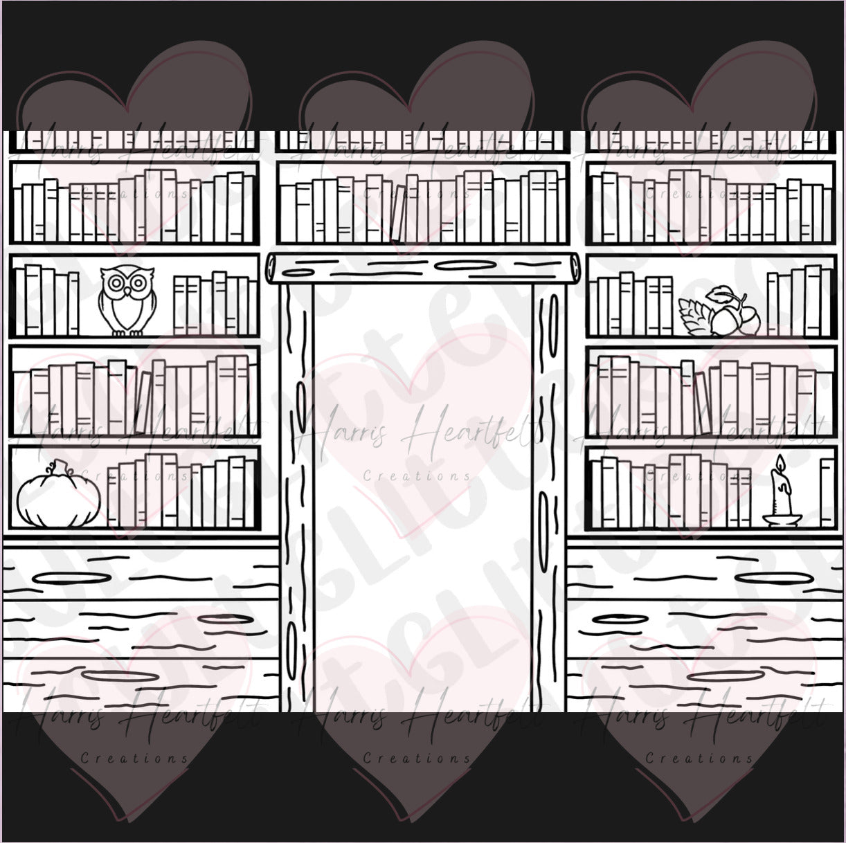 Pre-cut templates for Creating Tumblers