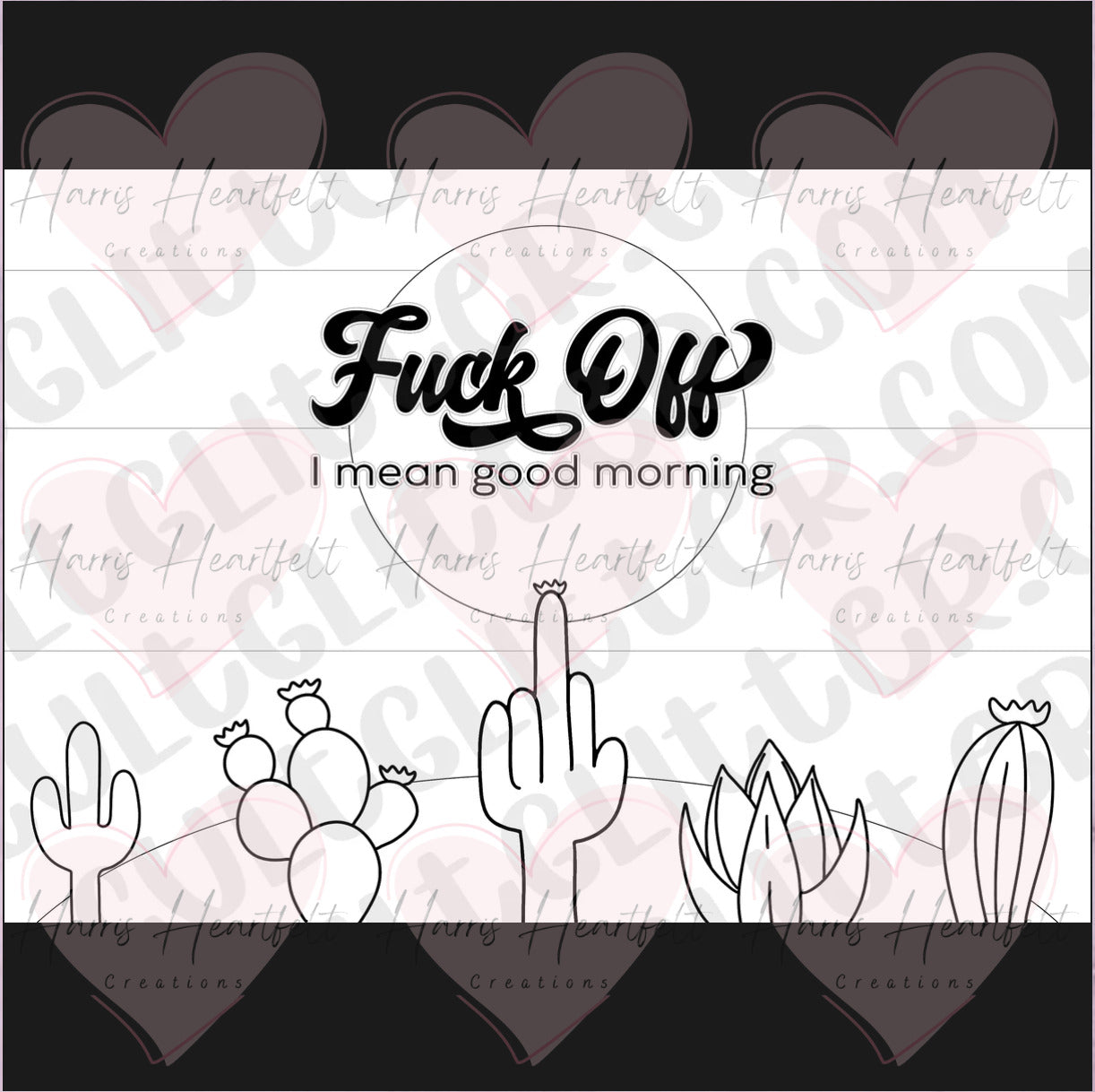 Pre-cut templates for Creating Tumblers