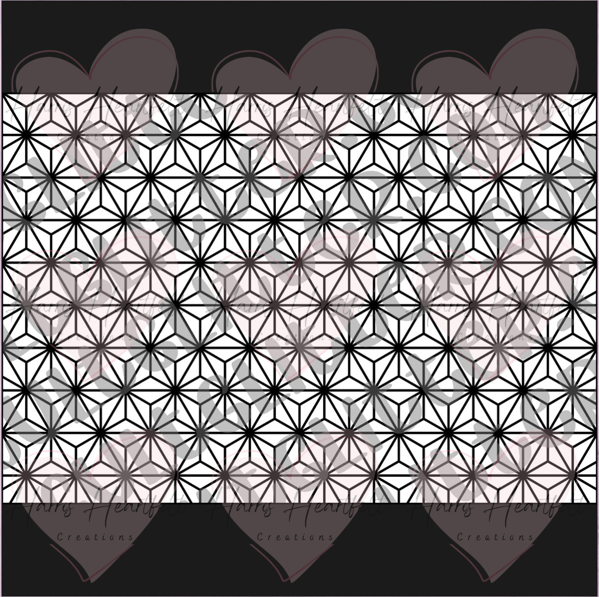 Pre-cut templates for Creating Tumblers