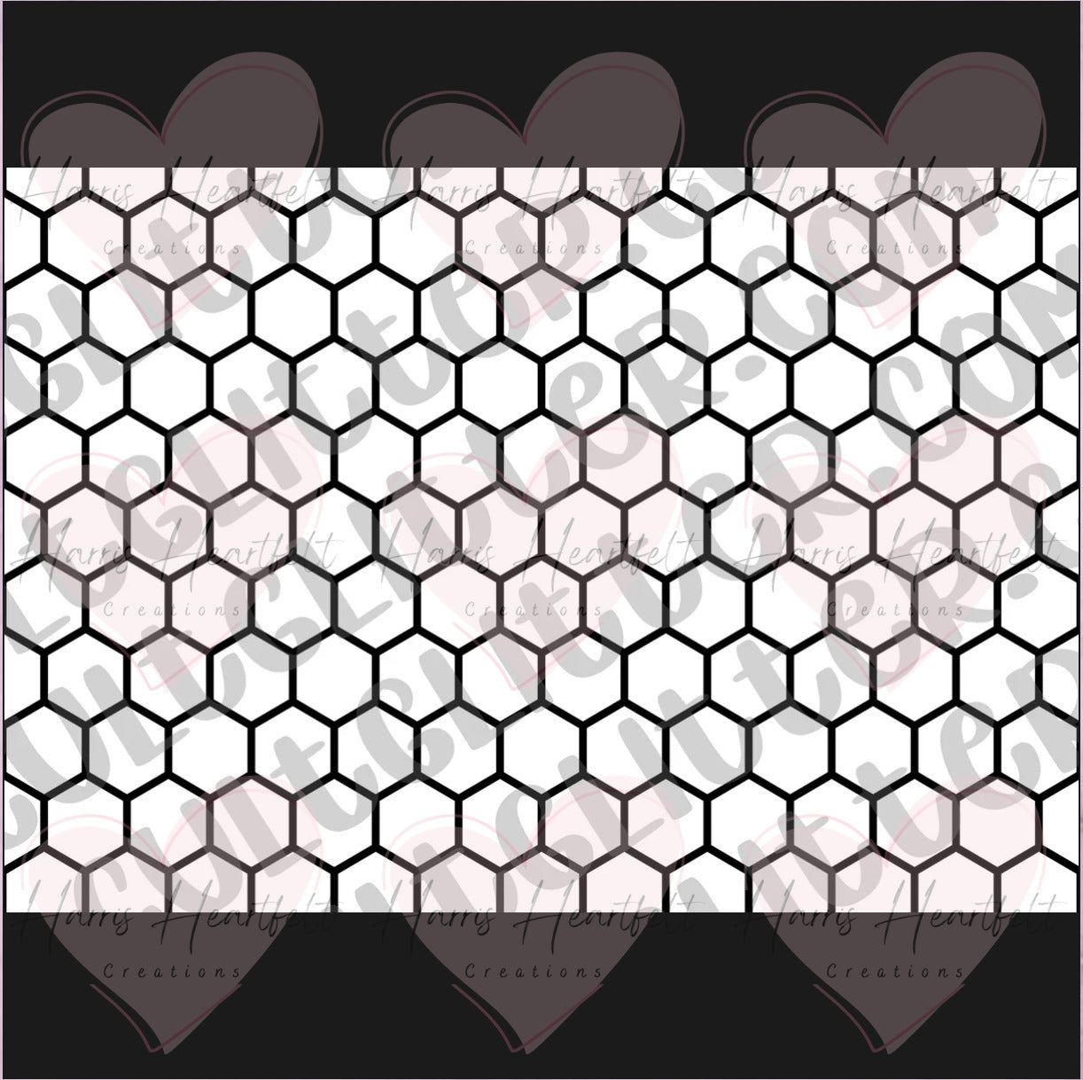 Pre-cut templates for Creating Tumblers