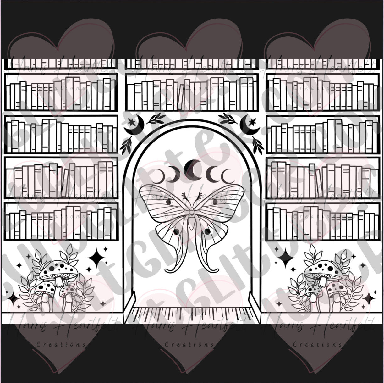 Pre-cut templates for Creating Tumblers