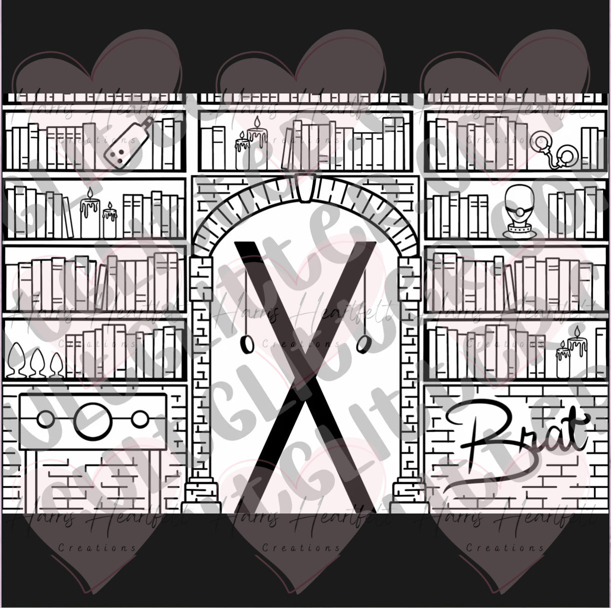 Pre-cut templates for Creating Tumblers
