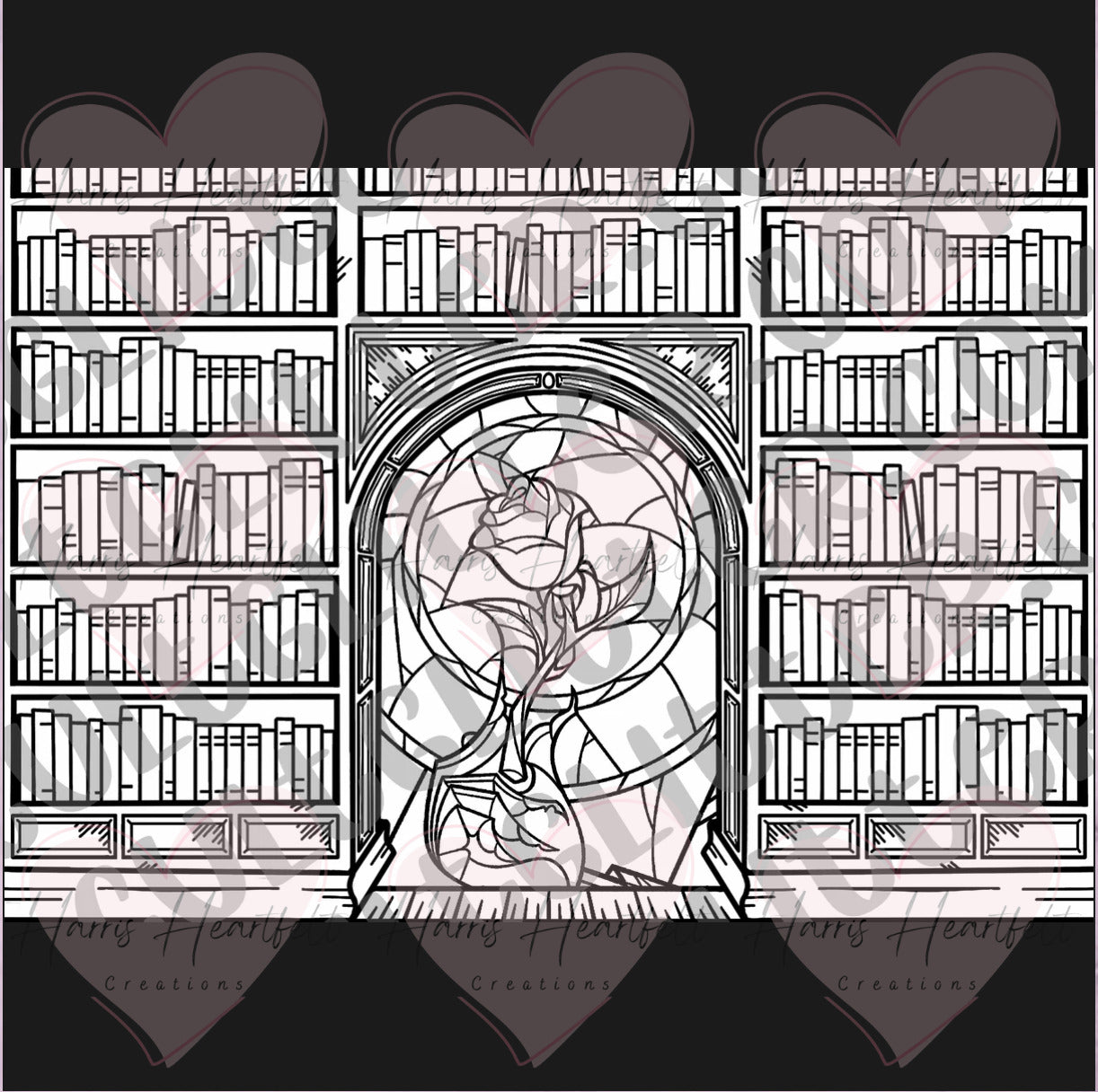 Pre-cut templates for Creating Tumblers