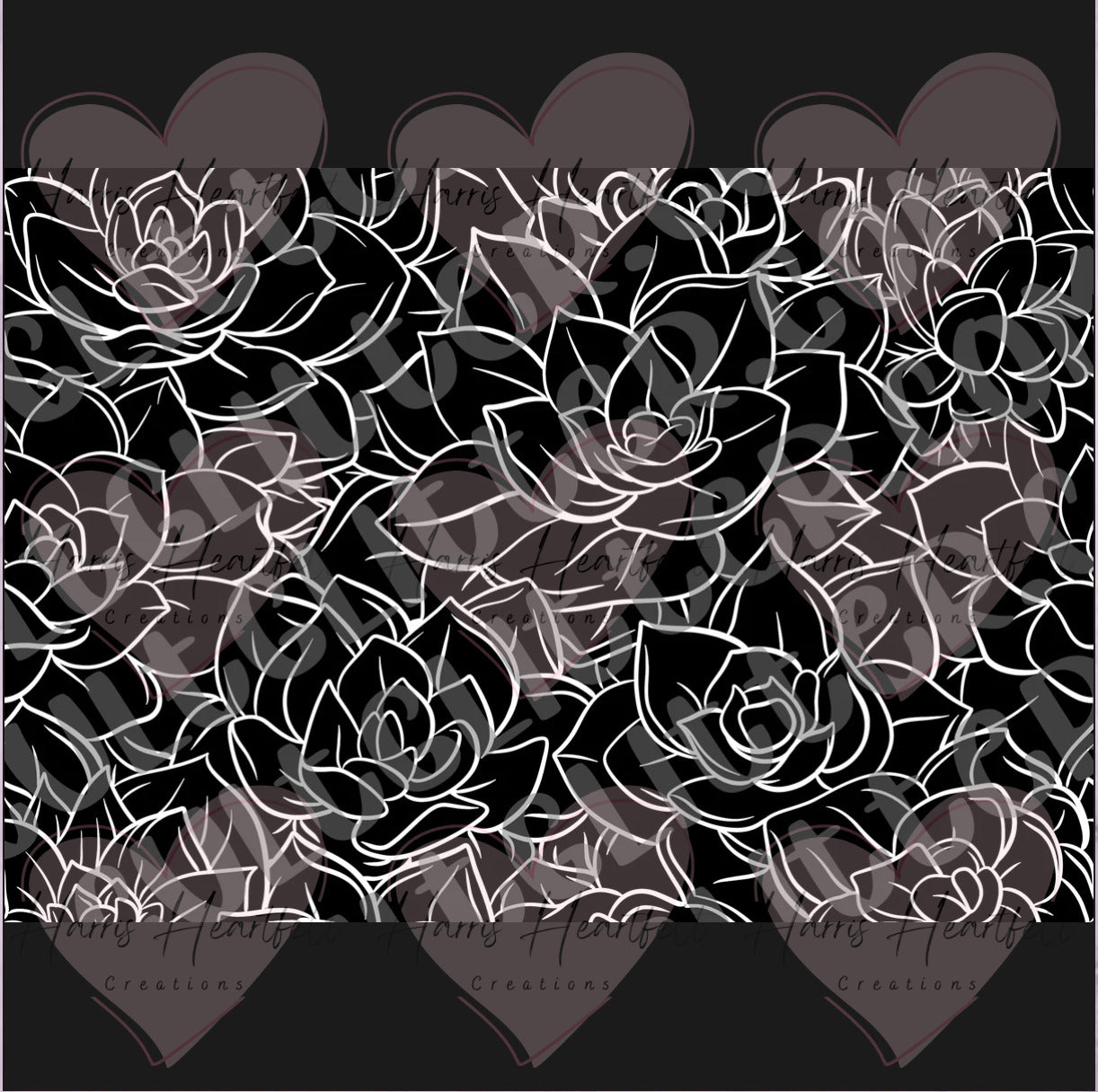 Pre-cut templates for Creating Tumblers