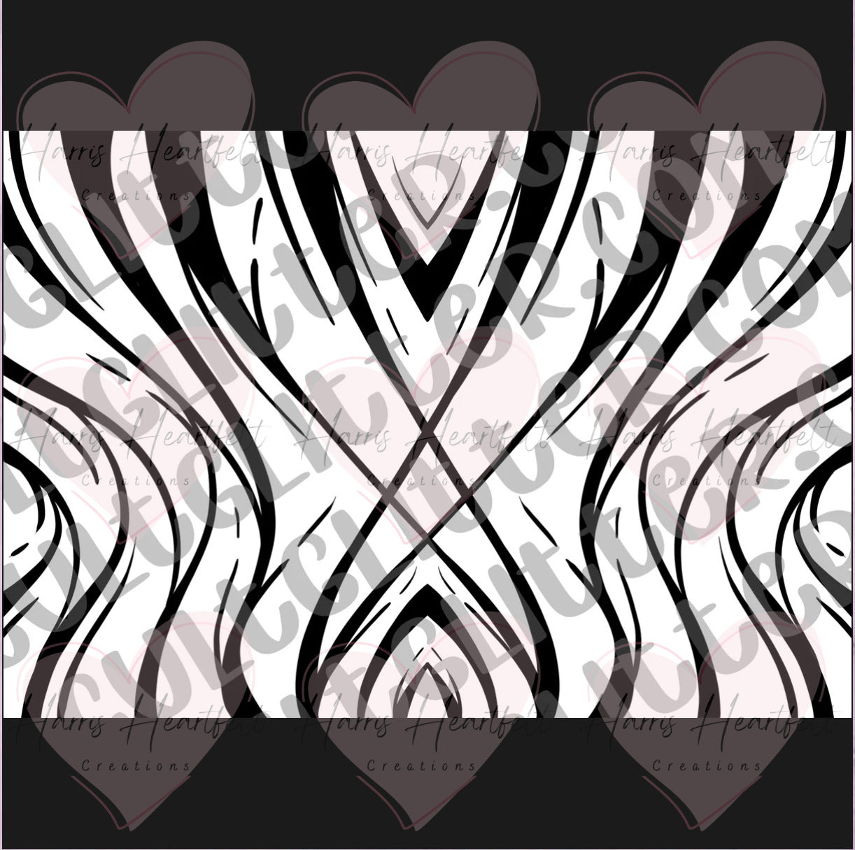 Pre-cut templates for Creating Tumblers